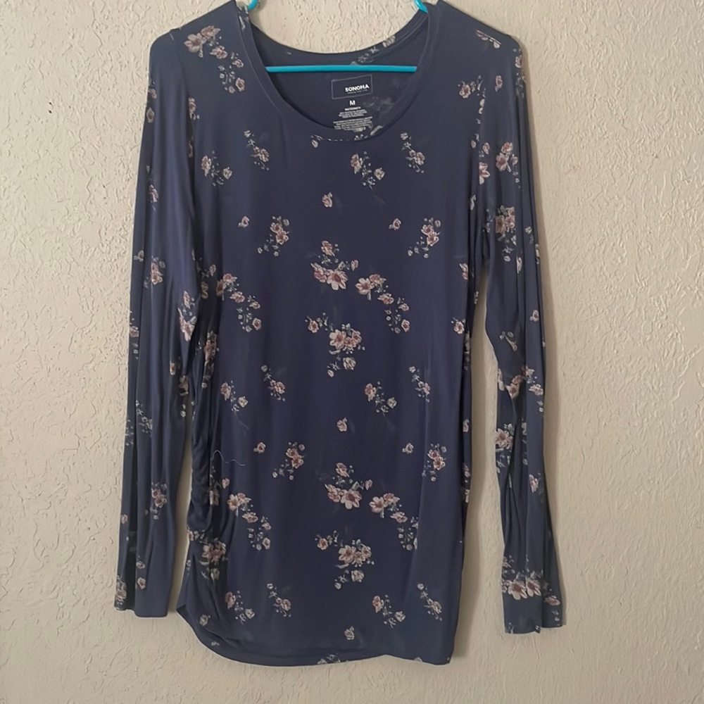 Maternity long sleeve shirt